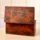 Handmade Brown Finish Wooden Box for Home Decor